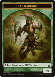 Elf Warrior (DDS-006) - Duel Decks: Mind vs. Might Tokens
