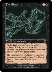 The Abyss (ME3-077) - Masters Edition III Foil