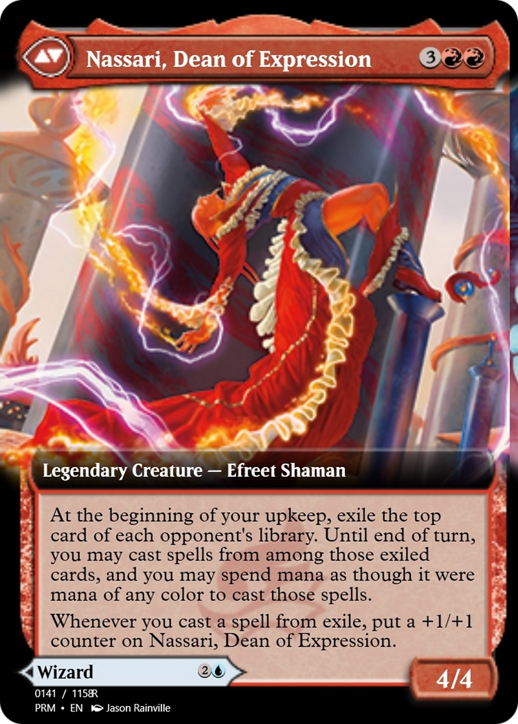Uvilda, Dean of Perfection // Nassari, Dean of Expression (PRM-90252) - Magic Online Promos