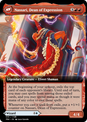 Uvilda, Dean of Perfection // Nassari, Dean of Expression (PRM-90252) - Magic Online Promos Foil