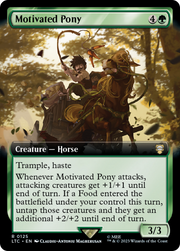 Motivated Pony (LTC-125) - Tales of Middle-earth Commander: (Extended Art) Foil