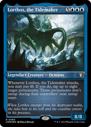 Lorthos, the Tidemaker (CMM-490) - Commander Masters Etched Foil