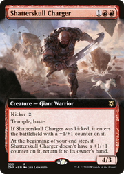 Shatterskull Charger (ZNR-353) - Zendikar Rising: (Extended Art) Foil