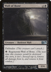 Wall of Bone (M10-119) - Magic 2010 Foil