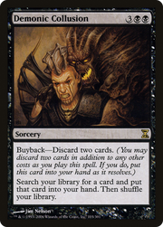 Demonic Collusion (TSP-103) - Time Spiral Foil