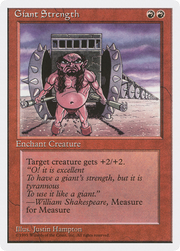 Giant Strength (4ED-196) - Fourth Edition