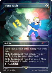 Mana Vault (SLD-796★) - Secret Lair Drop (Borderless) Foil