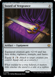 Sword of Vengeance (BLB-395) - Bloomburrow