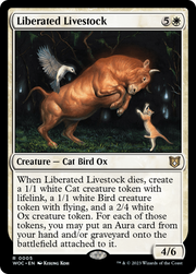 Liberated Livestock (WOC-005) - Wilds of Eldraine Commander
