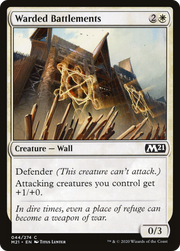 Warded Battlements (M21-044) - Core Set 2021 Foil