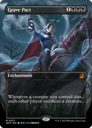 Grave Pact (WOT-073) - Wilds of Eldraine: Enchanting Tales (Borderless) Foil