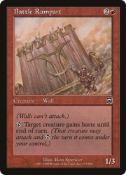 Battle Rampart (MMQ-173) - Mercadian Masques Foil