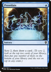 Preordain (LIST-CMR-84) - The List