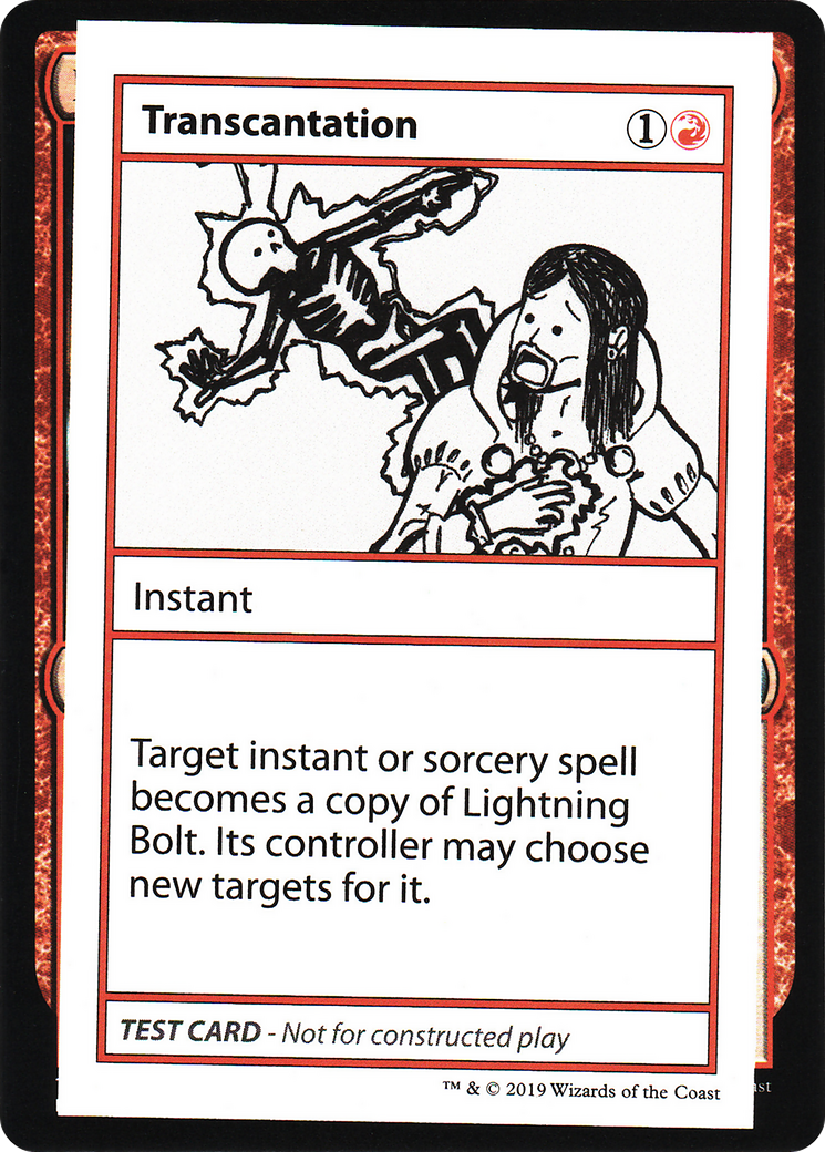 Transcantation (CMB1-067) - Mystery Booster Playtest Cards 2021