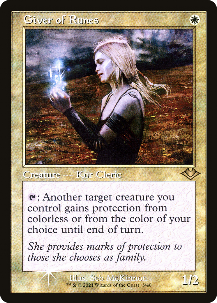 Giver of Runes (MH1-003) - Modern Horizons 1 Timeshifts Foil