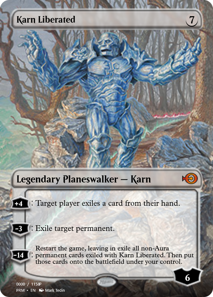 Karn Liberated (PRM-82876) - Magic Online Promos Foil