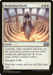 Meditation Puzzle (M15-019) - Magic 2015