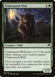 Timberpack Wolf (ORI-200) - Magic Origins Foil