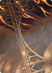 Rustvale Bridge // Rustvale Bridge (AMH2-077) - Modern Horizons 2 Art Series (Borderless) Foil