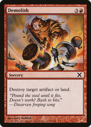 Demolish (10E-196) - Tenth Edition Foil