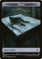 Scrap (TBRC-012) - The Brothers' War Commander Tokens Foil