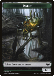Insect (VOW-013) - Innistrad: Crimson Vow Tokens Foil