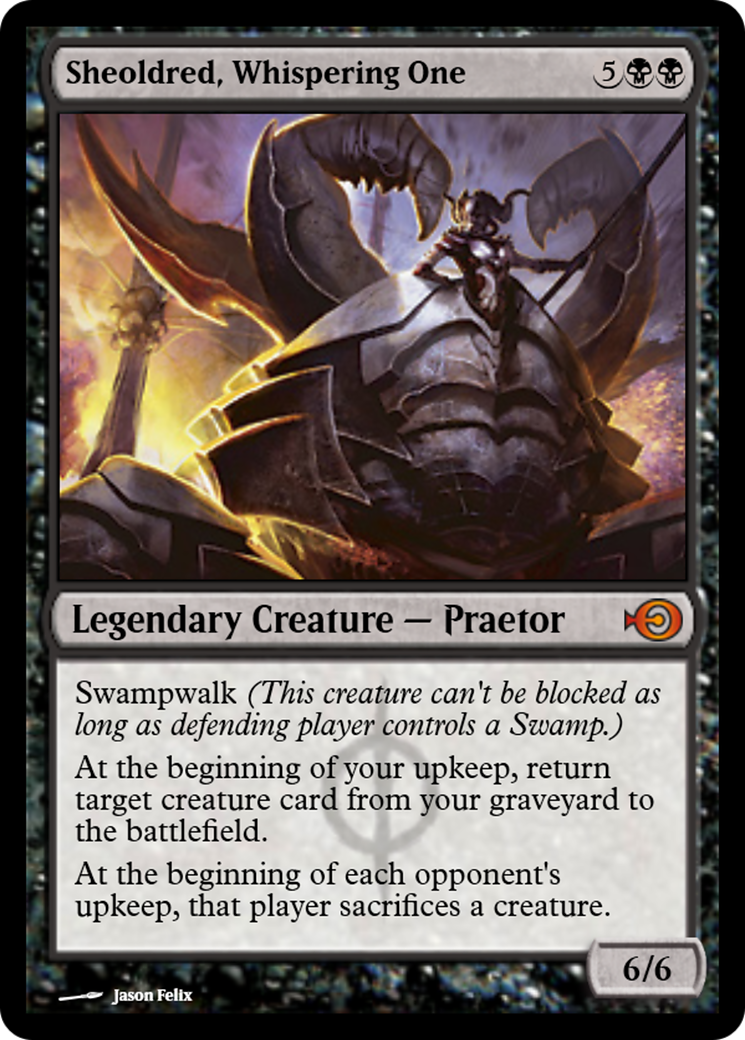 Sheoldred, Whispering One (PRM-40086) - Magic Online Promos Foil