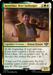 Butterbur, Bree Innkeeper (LTR-197) - The Lord of the Rings: Tales of Middle-earth Foil