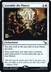 Assemble the Players (PRE-003) - Murders at Karlov Manor Promos Foil