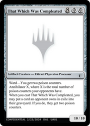 That Which Was Compleated (UNK-UA01B) - Unknown Event