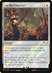 For the Emperor! (40K-012) - Warhammer 40,000 Commander Foil