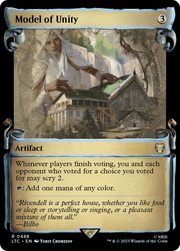 Model of Unity (LTC-488) - Tales of Middle-earth Commander: (Showcase) Foil