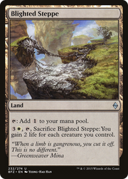 Blighted Steppe (BFZ-232) - Battle for Zendikar Foil