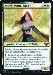 Arwen, Mortal Queen (PRE-193S) - Tales of Middle-earth Promos Foil
