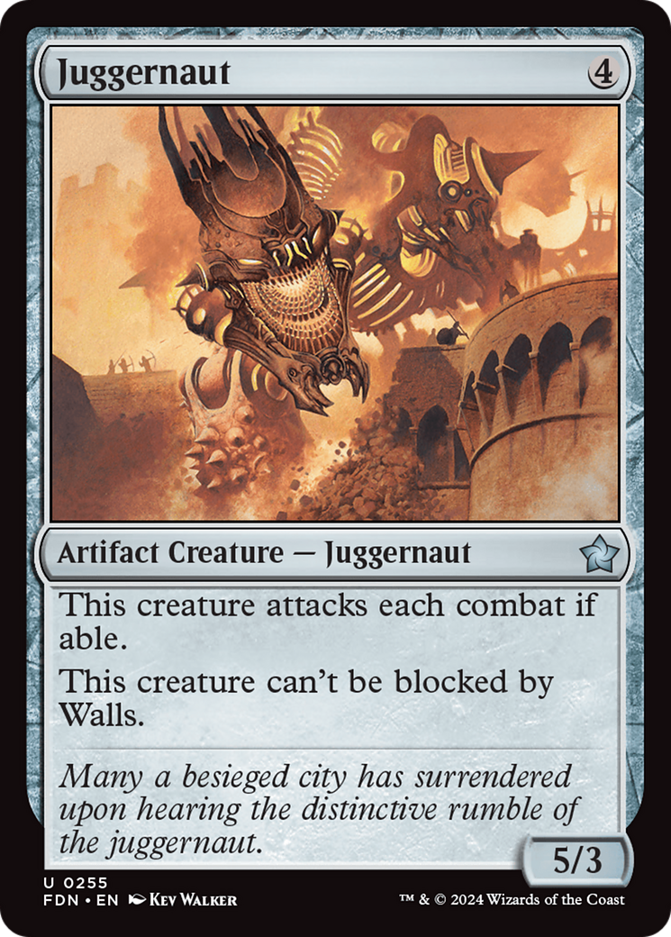 Juggernaut (FDN-255) - Foundations