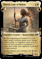 Éowyn, Lady of Rohan (LTR-461) - The Lord of the Rings: Tales of Middle-earth: (Showcase) Foil