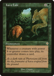 Kavu Lair (INV-193) - Invasion Foil