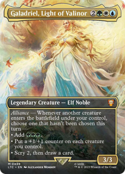 Galadriel, Light of Valinor (LTC-498) - Tales of Middle-earth Commander (Borderless) Foil