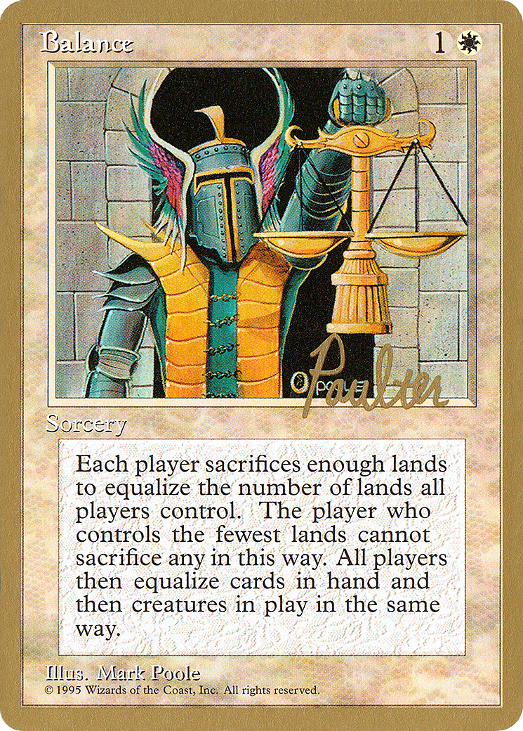 Balance (WCD-PP6) - Pro Tour Collector Set