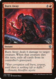 Burn Away (KTK-104) - Khans of Tarkir Foil