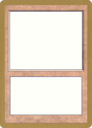 Blank Card (WCD-00A) - World Championship Decks 1999