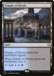 Temple of Deceit (CLB-922) - Commander Legends: Battle for Baldur's Gate