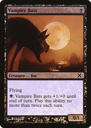 Vampire Bats (10E-186★) - Tenth Edition Foil