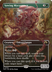 Sowing Mycospawn (MH3-340) - Modern Horizons 3 (Borderless) Foil