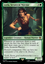 Leela, Sevateem Warrior (WHO-107) - Doctor Who Foil