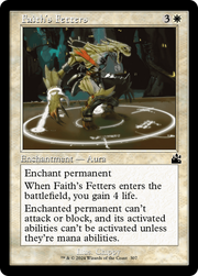 Faith's Fetters (RVR-307) - Ravnica Remastered