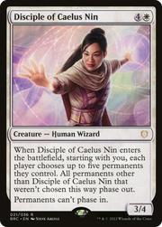 Disciple of Caelus Nin (BRC-021) - The Brothers' War Commander