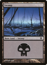 Swamp (10E-372) - Tenth Edition Foil