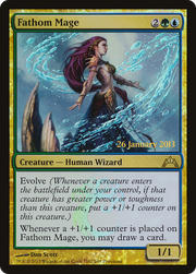 Fathom Mage (PRE-162) - Gatecrash Promos Foil