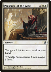 Presence of the Wise (SOK-023) - Saviors of Kamigawa Foil